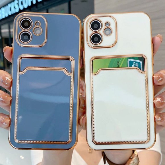 NEW iPhone 12/11/Pro/Max Luxury Card Holder case - Picture 7 of 15